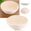 Coș de Prospătare Banneton Natural din Ratan Nebleachit Făcut Manual Kit pentru Aluat Pâine Copt