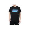 Jordan Adesivo SS Crew Sport Casual Camiseta Manga Curta Masculina Tops Preto CJ6247-010