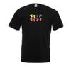 Sheff Utd Retro Kits Black T-Shirt Adult Tshirt Great Gift Classic Kits
