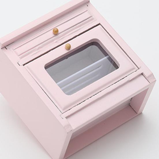 45669 Mini Doll House Kitchen Play Cabinets Cooking Table Sink Counter