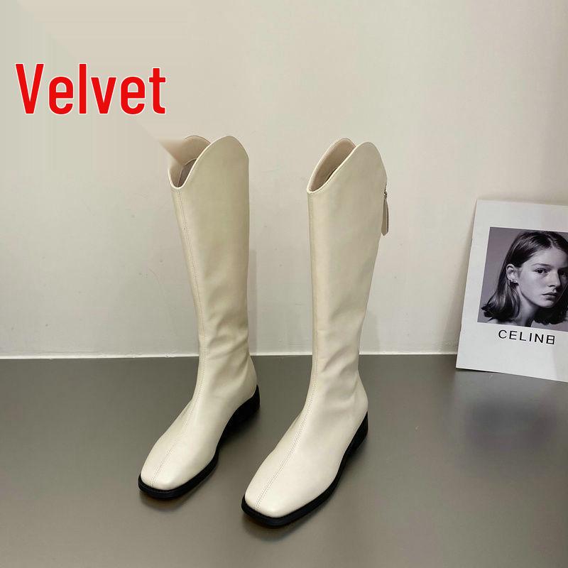 Women's Over-the-Knee Martin Boots: Slimming High Knight Boots for Autumn and Winter