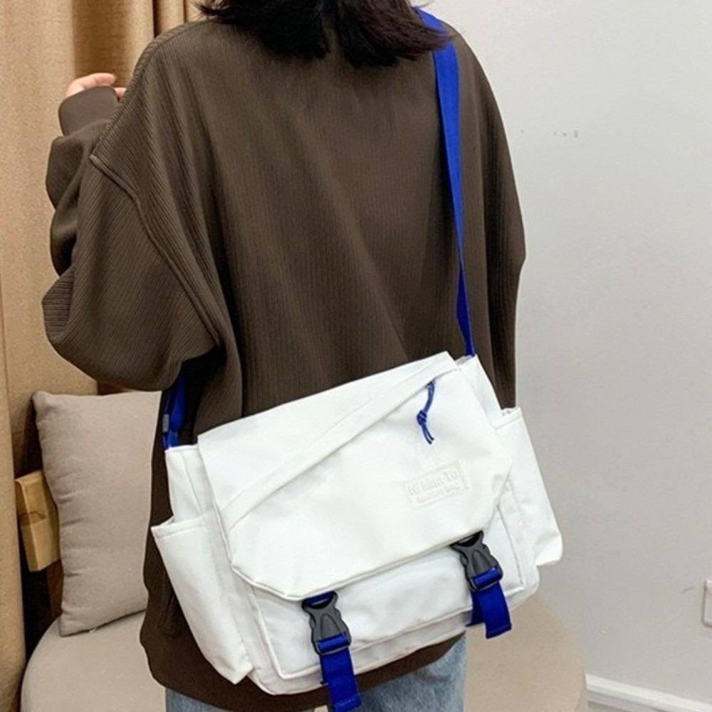 Mehrere Taschen Nylon Umhängetasche Koreanischer Stil Crossbody Tasche Einfach Damen Umhängetasche Studenten