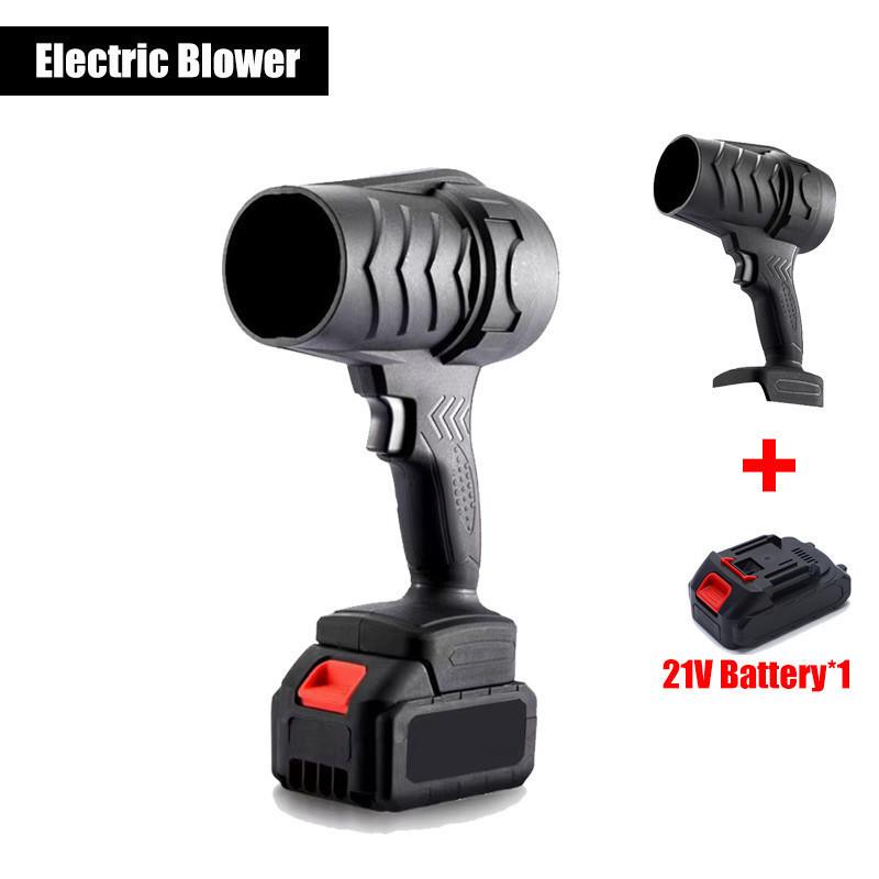 21V Small High-Speed Electric Blower Rechargeable Violent Turbo Fan Air-Blowing Wireless Handheld Concentration Car Hair Blower