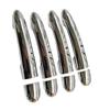 Chrome Door Handle Catch Cover Trim for Renault SCENIC 2 II 2003 2004 2005 2006 2007 2008 2009 Car Styling Auto Accessories