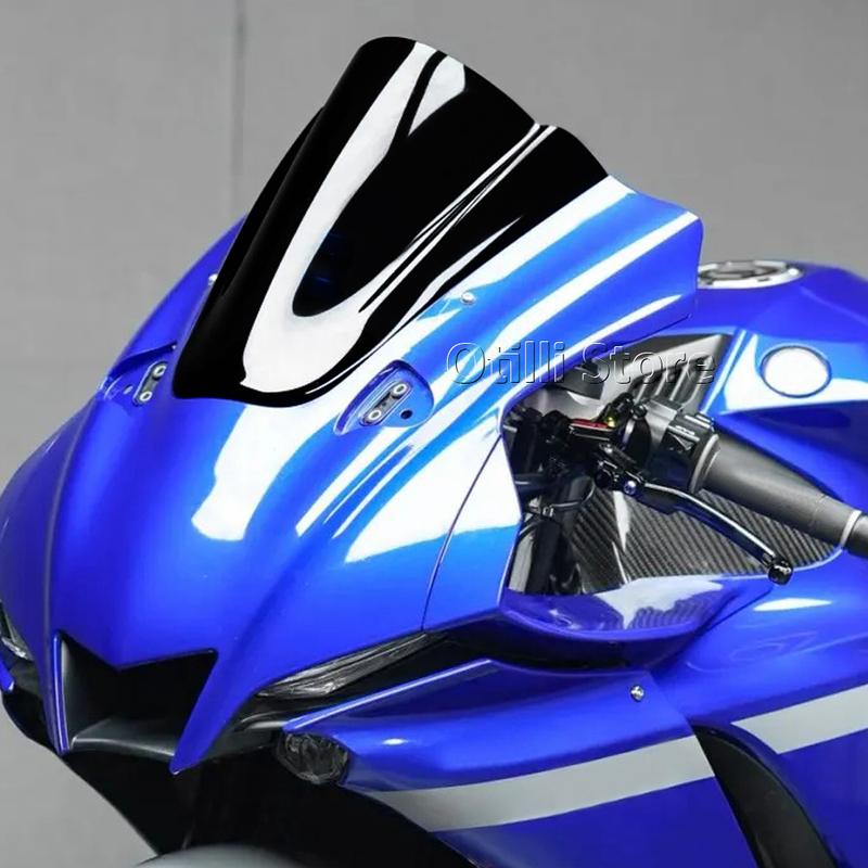 For Yamaha YZF-R1 YZF R1 R1M YZF-R1M 2020-2025 Windscreen Windshield Shielda Double Bubble Wind Deflector Motorcycle Accessories