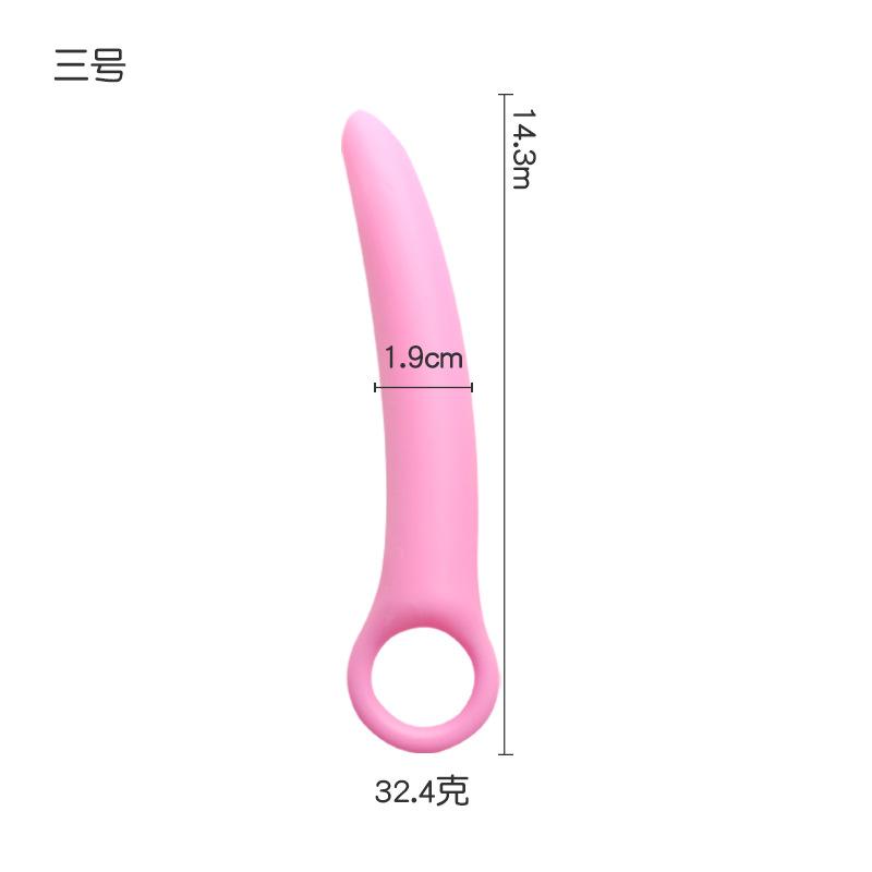 Silicone Crescent Anal Plug Female Butt Plug Dildo Anal Stimulation G-Spot Masturbation Adult Sex Toys for Women Men