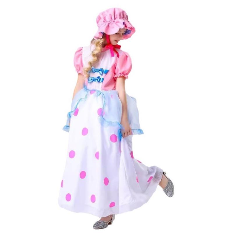 Halloween Toy Story Cartoon Character Cosplay Children's Shepherd Girl Stage Performance Costume