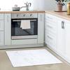 Rug - THE DECO FACTORY - Rectangular Marble Kitchen Rug - 45x75 Cm - Non-slip Vinyl - Water-resistant