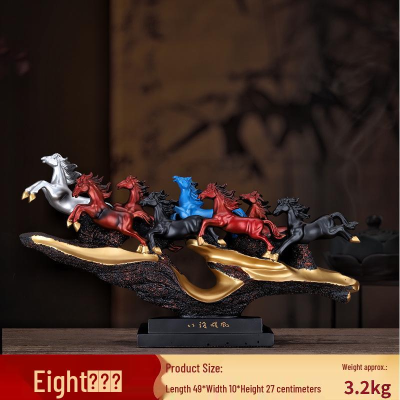 Bestseller Ma Dao Cheng Gong Pferdefigur - Perfekt für Foyer, Wohnzimmer, Weinschrank oder Büro; Ideales Einweihungs- oder Eröffnungsgeschenk.