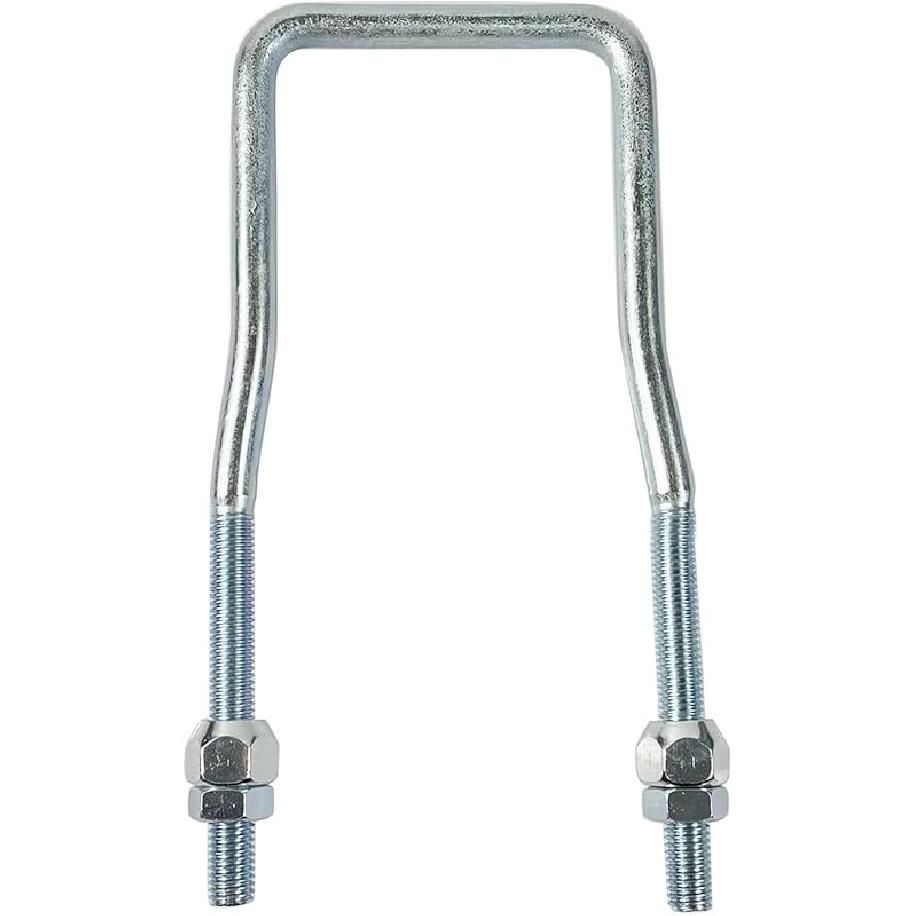 Spare Tire Carrier For Trailer,U-Bolt Zinc Plated Spare Tire Mount Bracket Side Mount 4 Or 5 Lug Fit Ski Boat, Fishing Boat Or Sailboat Trailer