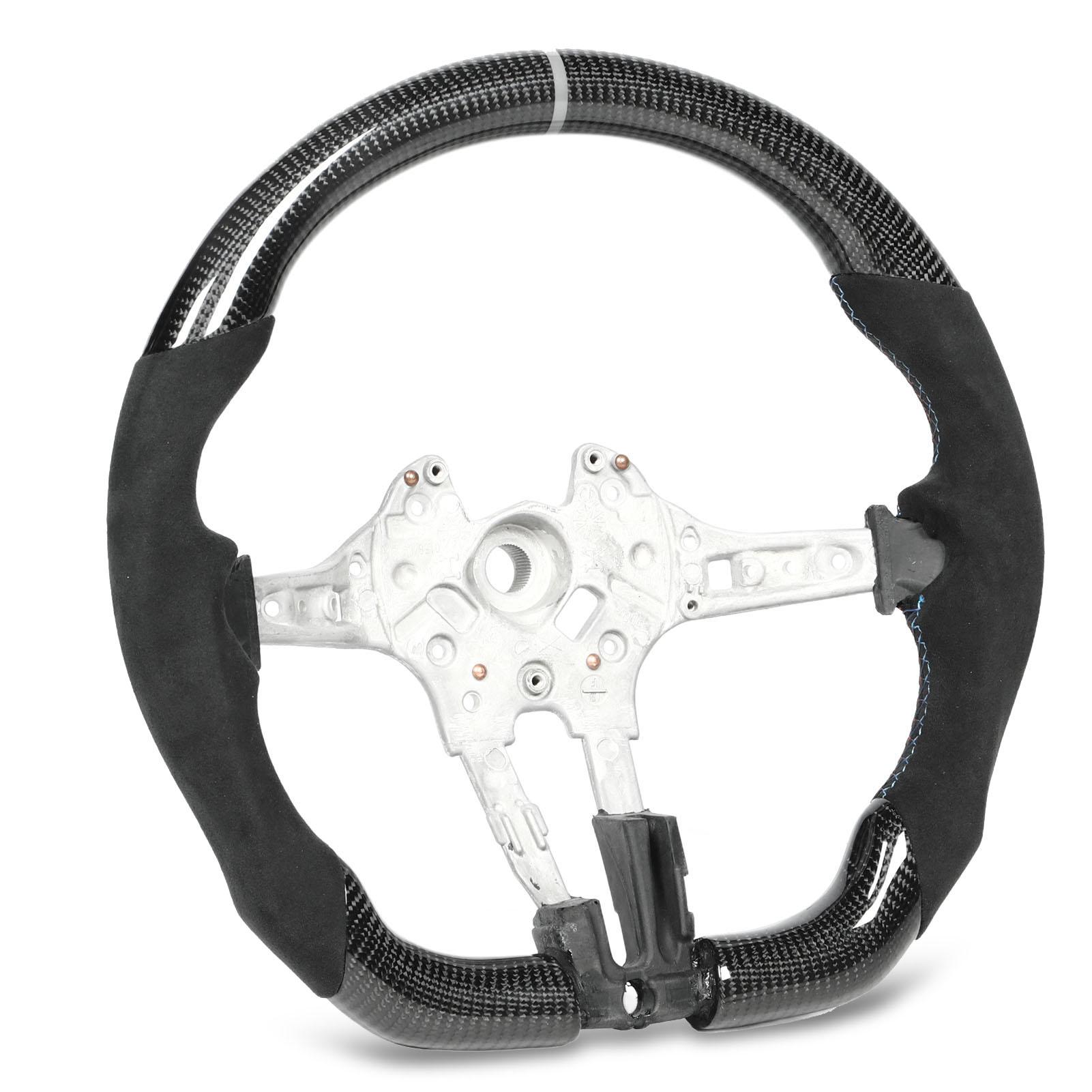 

Изготовленный на заказ руль из углеродного волокна и замши Mтри для F20 F22 F30 F32 F87 F80 F82 M140i M2 M3 M4