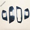 Car Inner Door Armrest Window Glass Lift Switch Button Panel Cover Trim Stainless Accessories For Chevrolet Equinox 2017 -