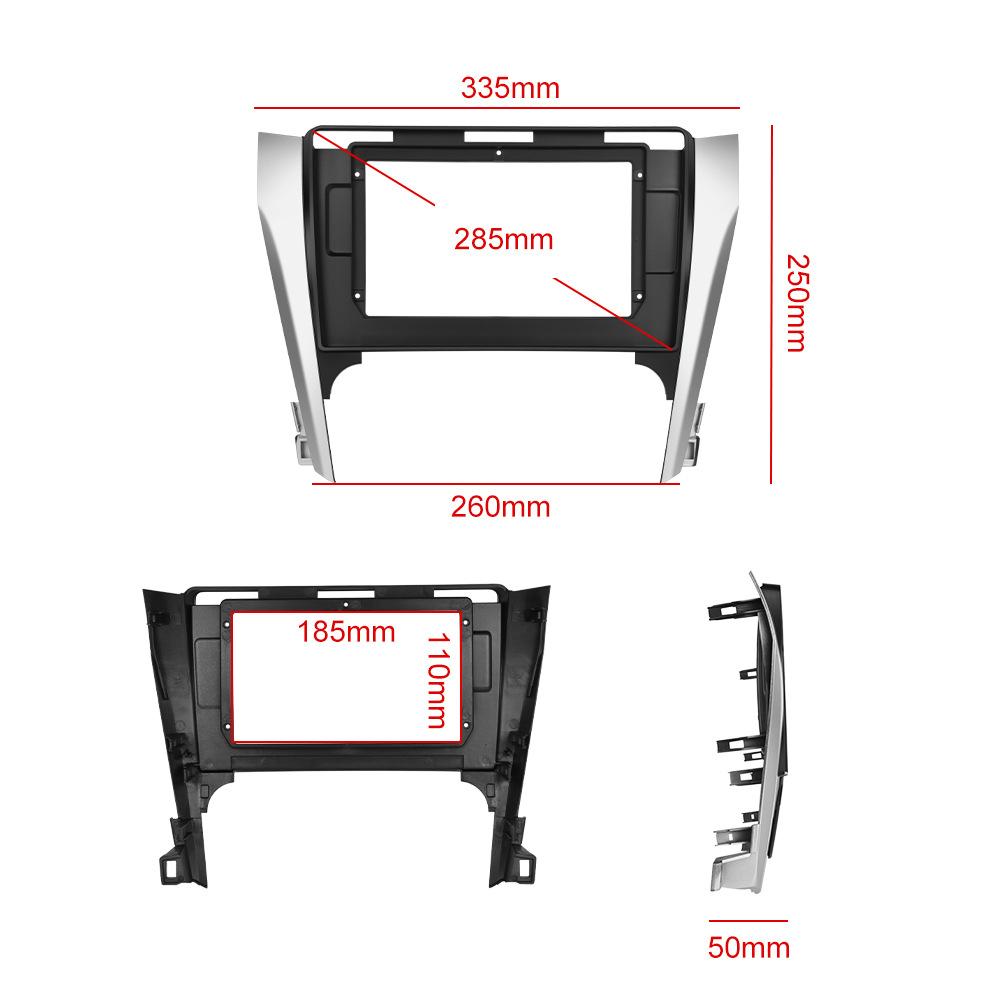 For Toyota Camry 7 XV 50 55 2011 - 2014 Android Car Radio Multimedia Navigation 4G GPS CarPlay Wireless Stereo 2 Din Screen