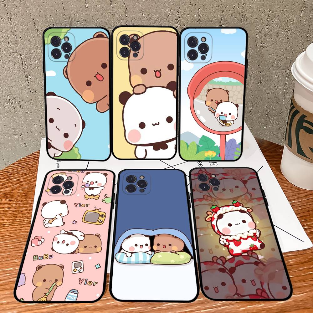 Popular B-Bubu And D-Dudu Phone Case For IPhone 16 17 Air 15 14 13 12 11 Pro Max 16E Plus Fundas