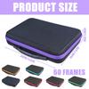 Essential Oil Carrying Case For 60 Bottles 5-10ML Roller Storage Organized EVA Protective Bag for Home and Travel Use