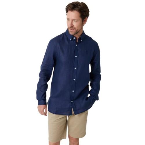 Saltwell Mens Oxford Long-Sleeved Formal Shirt