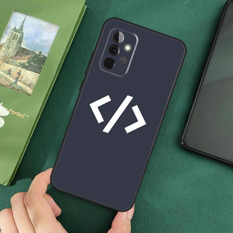 

Programming Languages Case For Samsung Galaxy A16 A05 A06 A55 A35 A15 A53 A33 A13 A22 A32 A52 A14 A34 A54 Cover Samsung A53 5G