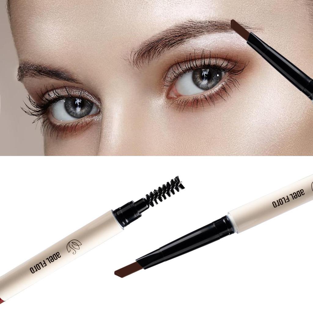 Retractable Eyebrow Pencil Eyebrow Brush Adai Flower Long Lasting Waterproof