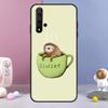 Faultier Tier Niedlich Für Huawei Nova 9 10 SE 3i 7i 8i 11i 12i Y60 Y61 Y70 Y72 Y73 Y90 Y91 P20 P30 P40 Lite Hülle