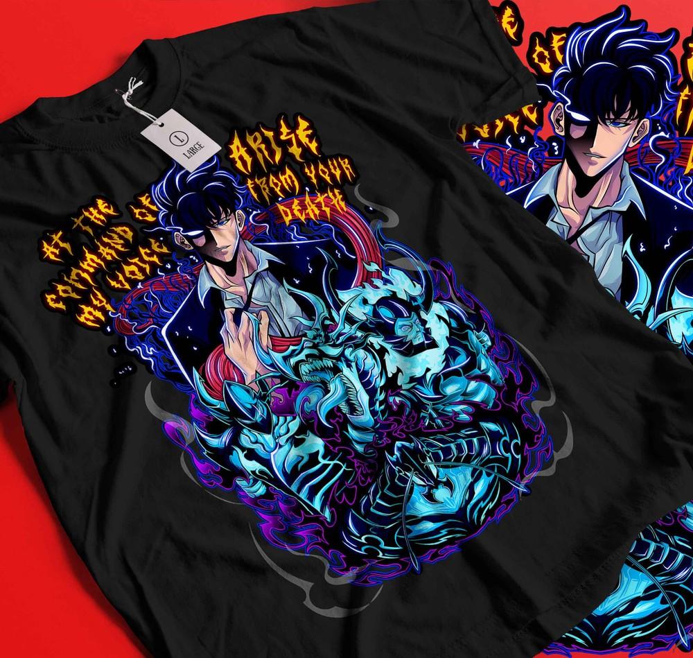 Solo Leveling T-Shirt Sung Jinwoo Liu Zhigang Anime Jonas Reiji shirt best 460