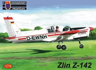 KP model Scale Zlin Civilian Aircraft Plastic Model Kit KPM0142 1/72 Z-142