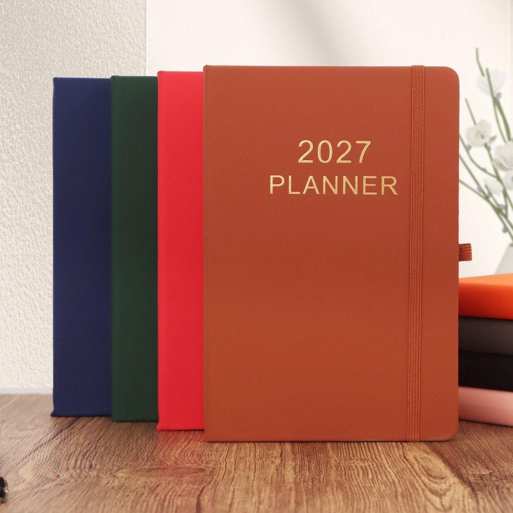 To Do List 2027 Agenda Book A5 Daily Planner Book Portable Schedule Book Students