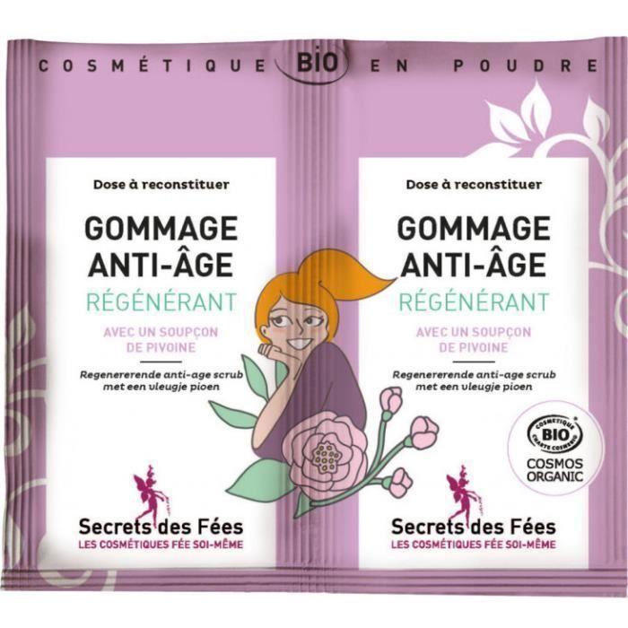 Gommage anti-âge régénérant 8gr - Secrets des fées