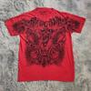 T-shirt da uomo estiva Affliction Vintage Oversize Y2K Streetwear Gotico da uomo e donna Retro Rock T-shirt da uomo Top