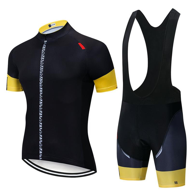 Men's Quick-drying Road Bike Short-sleeved Overalls Shorts Cycling Equipment Summer Breathable Cycling Suit Cycling Event Cycling Suit Outdoor