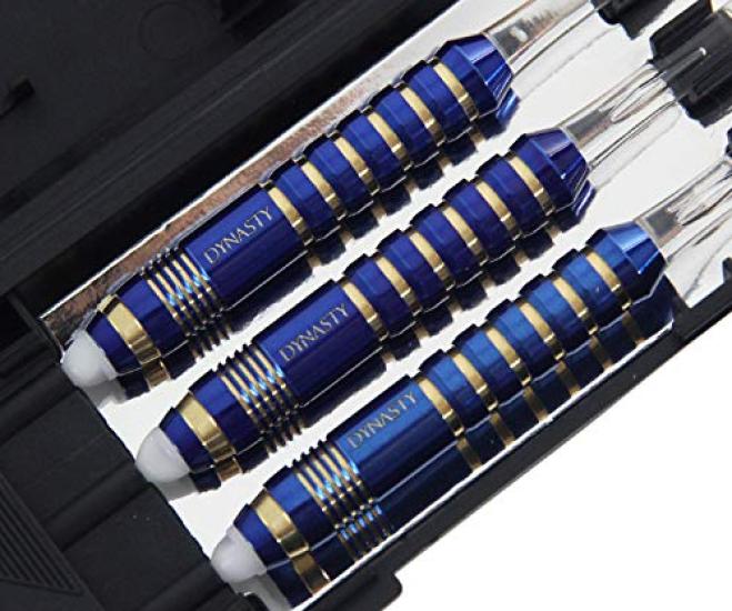 Dynasty BRASS SET Deep Blue Ten Deep Blue Brass Darts Barrel "TEN" 01-31-040