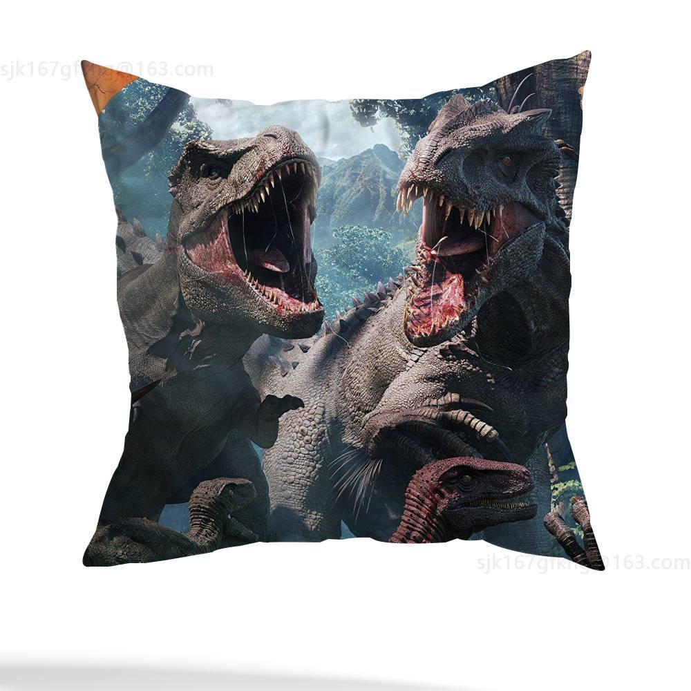 J-Парк Юрского Периода Наволочка Наволочка Гостиная Диван Подушка Чехол Подходит Для Дома Спальни Комнаты Декор 12x12Inch