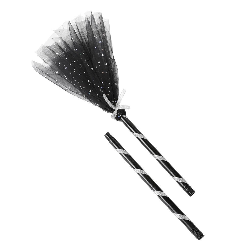 Maleficent Hexe Halloween Cosplay Kleid für Mädchen - Dunkler Stil Schwarzes Prinzessinnen Outfit