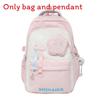 Youthful Style Nylon School Backpack With Color Blocked Cute Letter Star Print For Teens