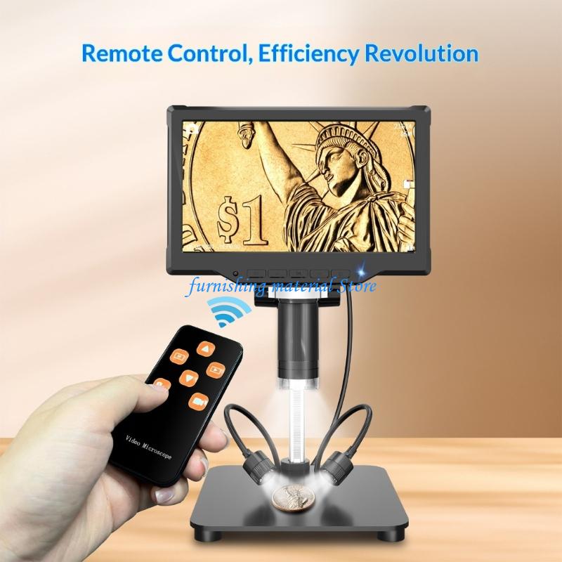 

Y5GD 10.1 Inches Screen Digital Microscope Featuring Adjustable Magnification LED Light CN