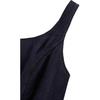 Levis Casual Comfortable Solid Color Round Neck Denim Sleeveless Dress Women dresses 003I4-0000
