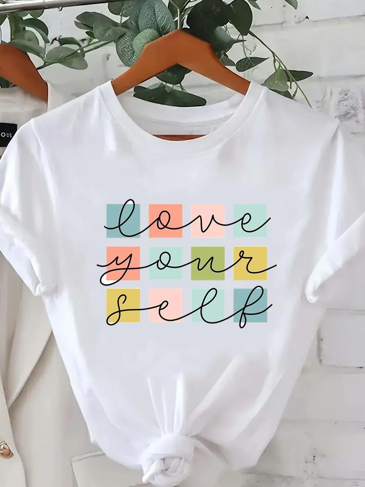 (Asian Size) cartoon lovely butterfly o-neck Lady Fashion Women Graphic Tee Short Sleeve T-shirts Casual Clothing Printed Female Top T Shirt