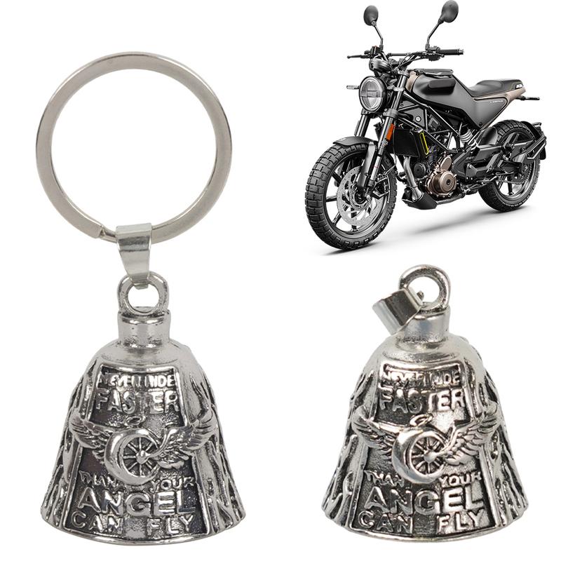 Campanella Ruota Ala d'Angelo per Moto Campanella da Equitazione Biker Accessori Decorativi per Moto per Biker Ciclista Regalo di San Valentino per Ciclista