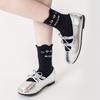 5 Pairs of Kidsren's Socks Cartoon Cute Kitten Stripesd Pattern All Year Round Baby Boy and Girl Matching Cat Mid-Calf Socks Suitable for Daily Life