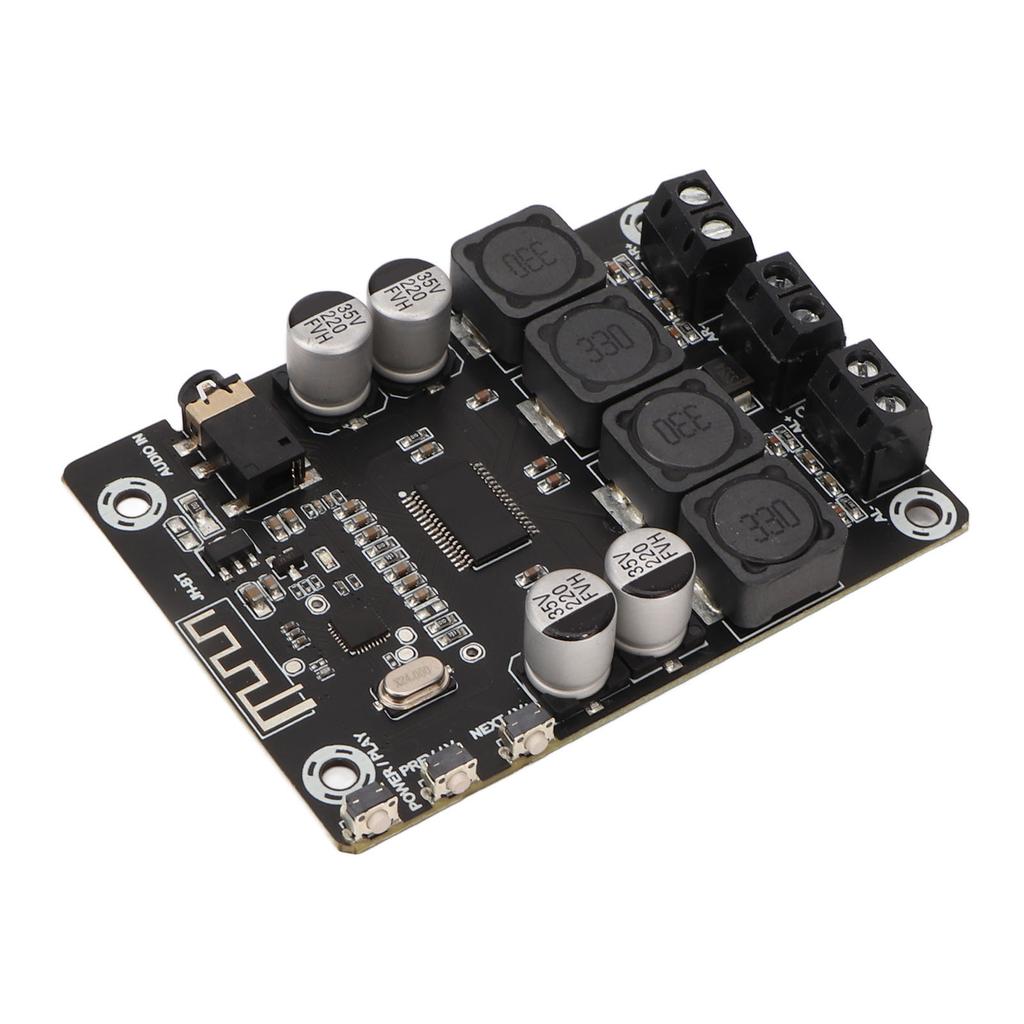 Digital Amplifier Board 12V‑28V DC Dual Channel 45W Bluetooth Amplifier DIY Module for Speaker