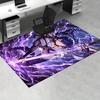 1pc Genshin Impact Office Carpet Soft Polyester Entrance Carpet Washable Non slip Machine Washable I
