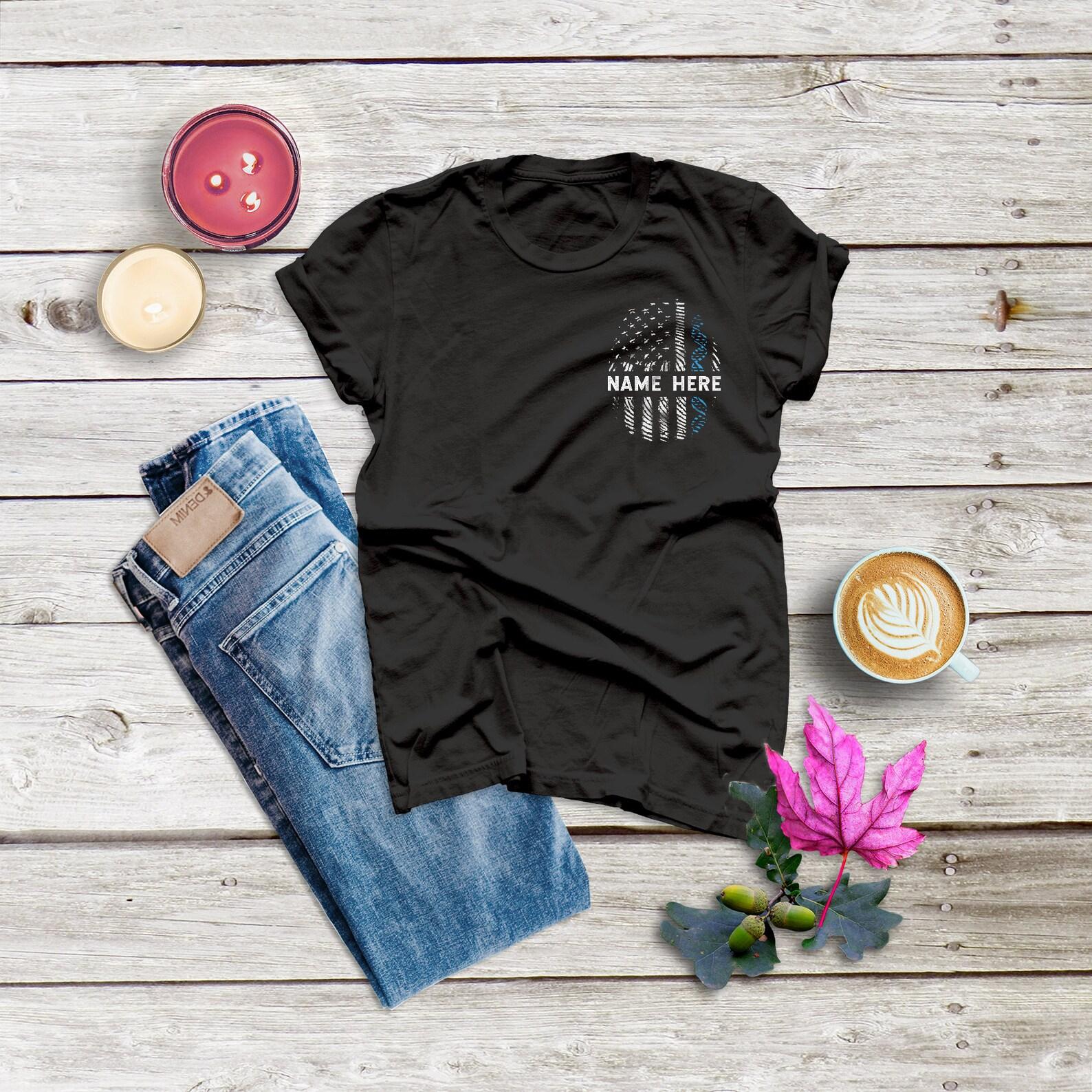 Personalized Forensic Scientist Unisex Tee Shirt, Funny Forensic Pathologist , Criminologist , Thin Blue Line , Crime Investigator 4XL