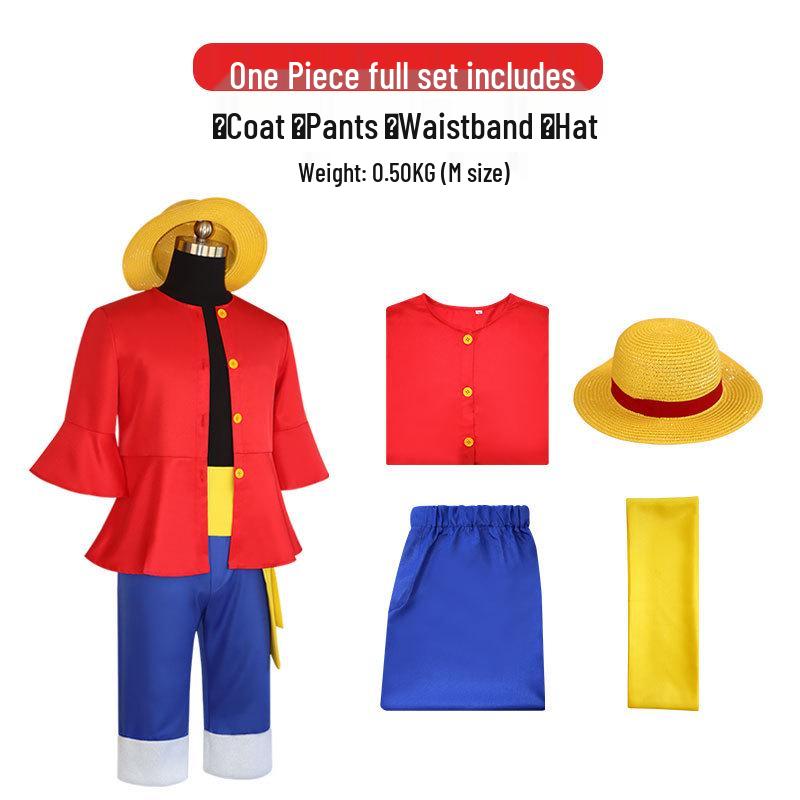Two Years Later Luffy Costume for Kids - One Piece Cosplay Outfit