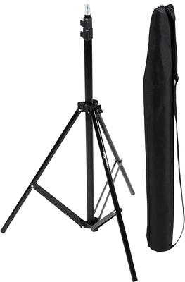 Amazon Basics Aluminum Light Stand, 2.1m, Black, with Case