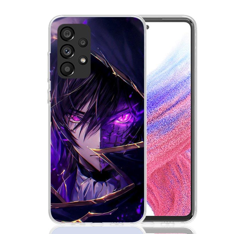 Code Geass Anime Phone Case For Samsung Galaxy A52 A32 A22 A12 A02S A50S A30S A51 A31 AA71 Note 20 Ultra 10 S10 Plus Galaxy A52