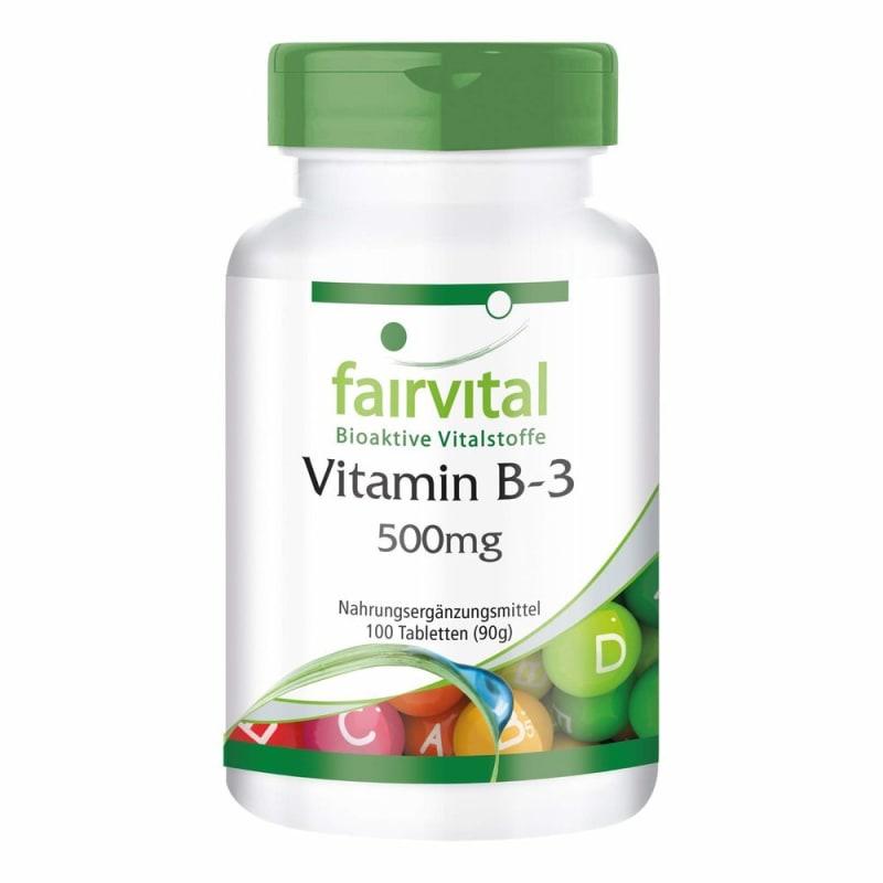 

Fairvital Vitamin B-3 500 mg 100 Tablets