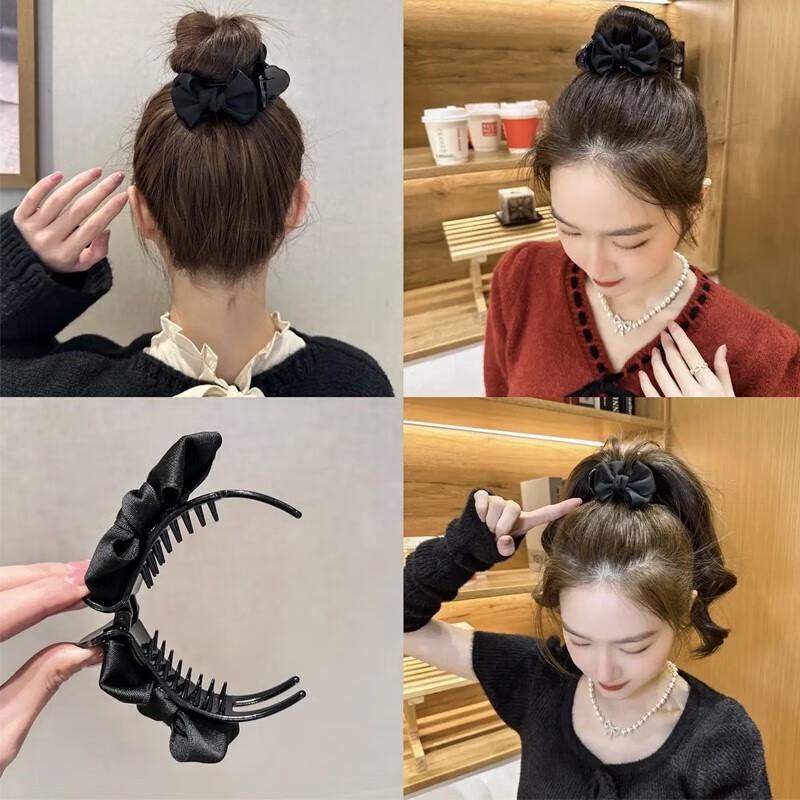 Sweet Bow Claw Hair Clip