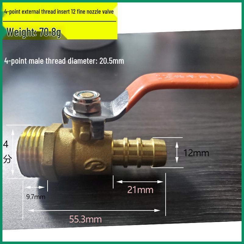 Xingfeng Natural Gas Ball Valve with Nozzle, Inserted Tube, Drain, and Vent Options in 2, 3, or 4-point Sizes