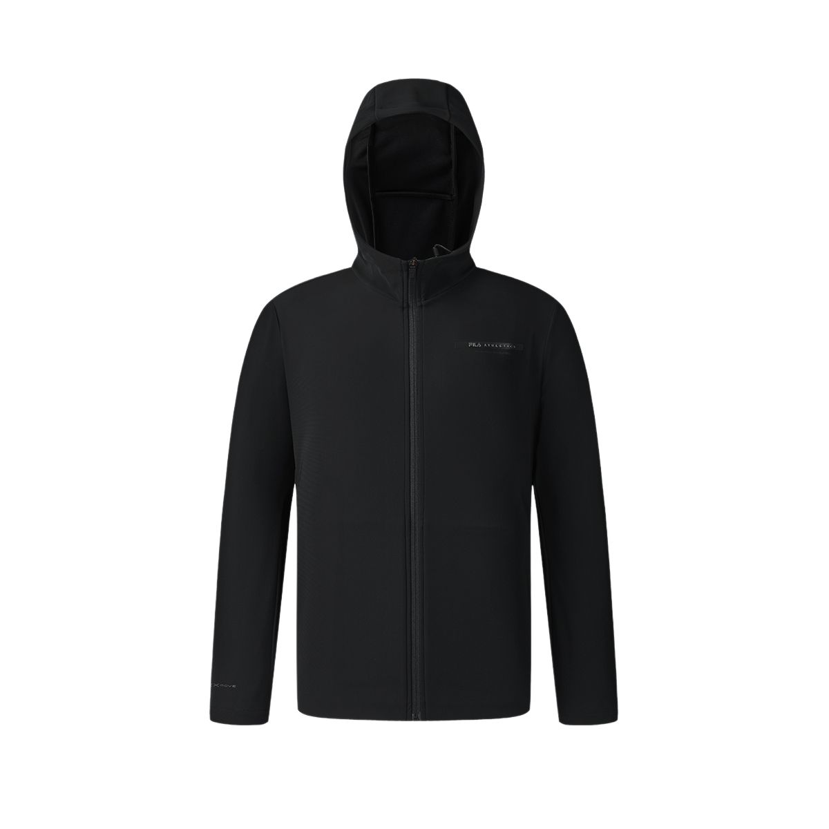 

Fila Фитнес Атлетика Повседневная Мода Простая Универсальная Устойчивая к УФ-лучам Куртка с капюшоном Мужская куртка Насыщенно-черный A11M521503F-BK XL