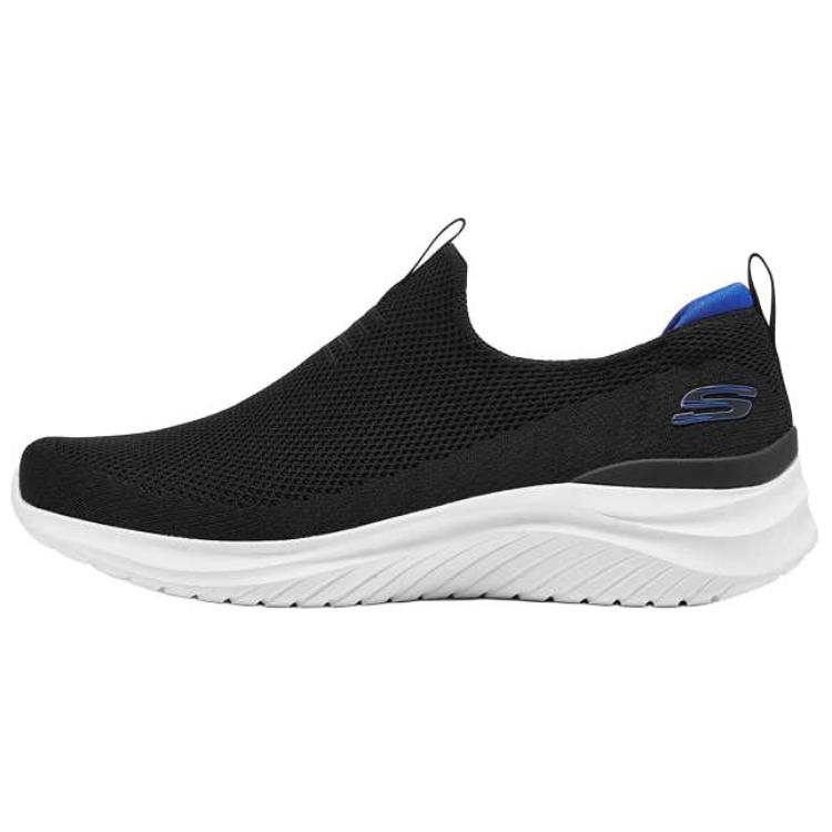 Skechers Flection 3.0 Classic Versatile Low-Top Casual Shoes Men sneaker Black White 8790219-BKW 43