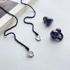 Elegant Stainless Steel Earphone Lanyard Anti Slip Clip Secure Cord for FreeClip1/2 Sports Commuting Daily Use